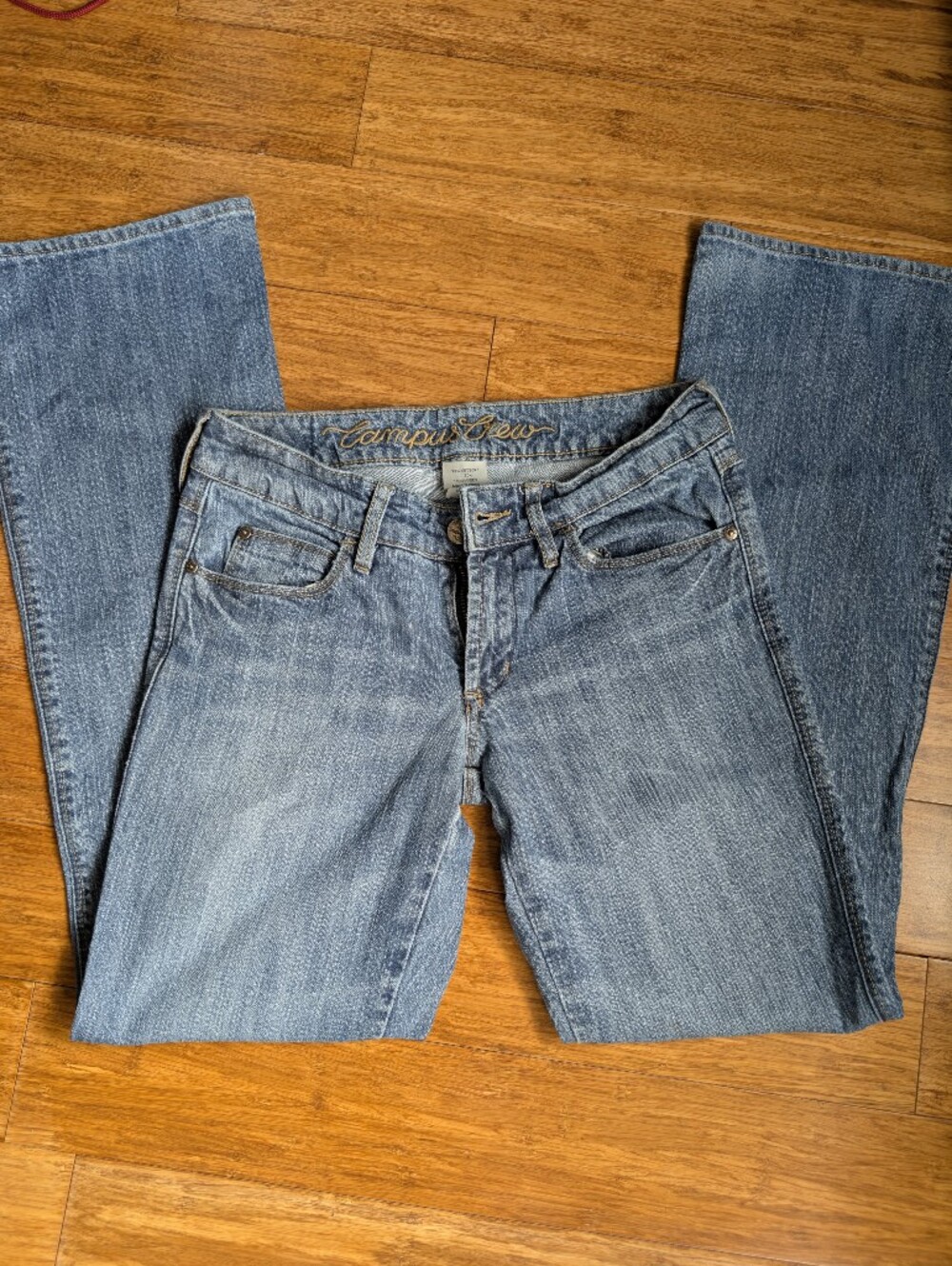 Vintage Campus Crew Low Rise Jeans